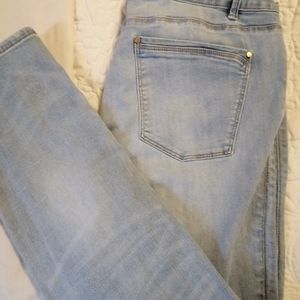 White house black market skimmer jeans sz 14